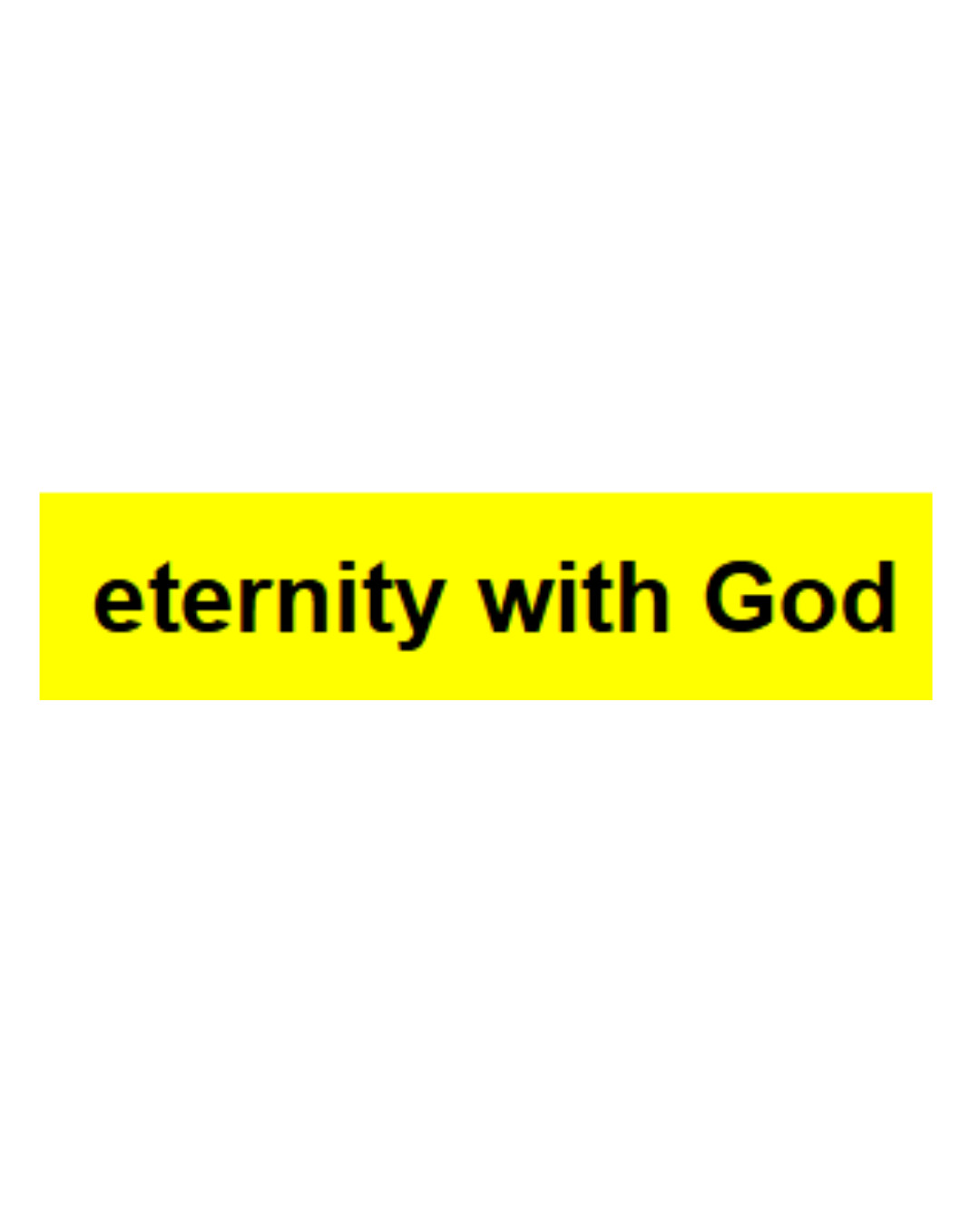 Eternity With God Profile Picture