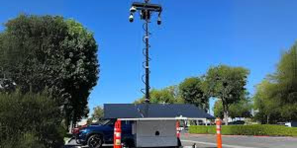 Mobile Surveillance Trailer Improvement of Security in Bakersfield