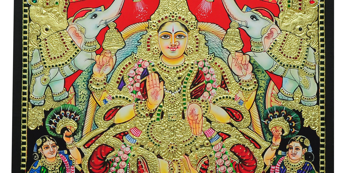 Understanding the Iconography of GajaLakshmi in Tanjore Paintings