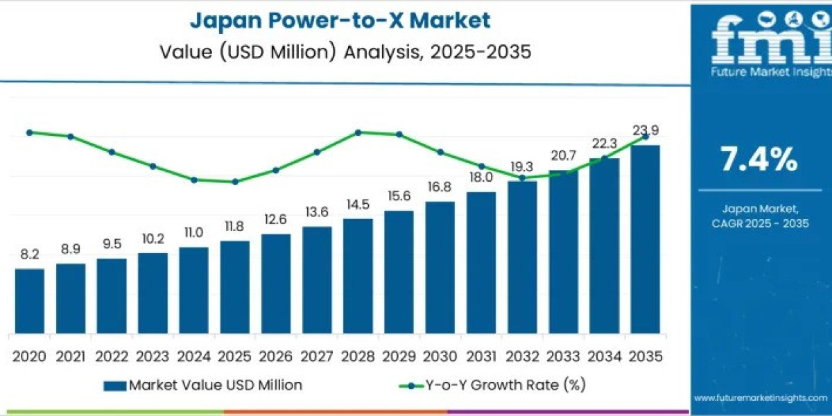 Japan Power-to-X Market to Grow to USD 23.9 million by 2035