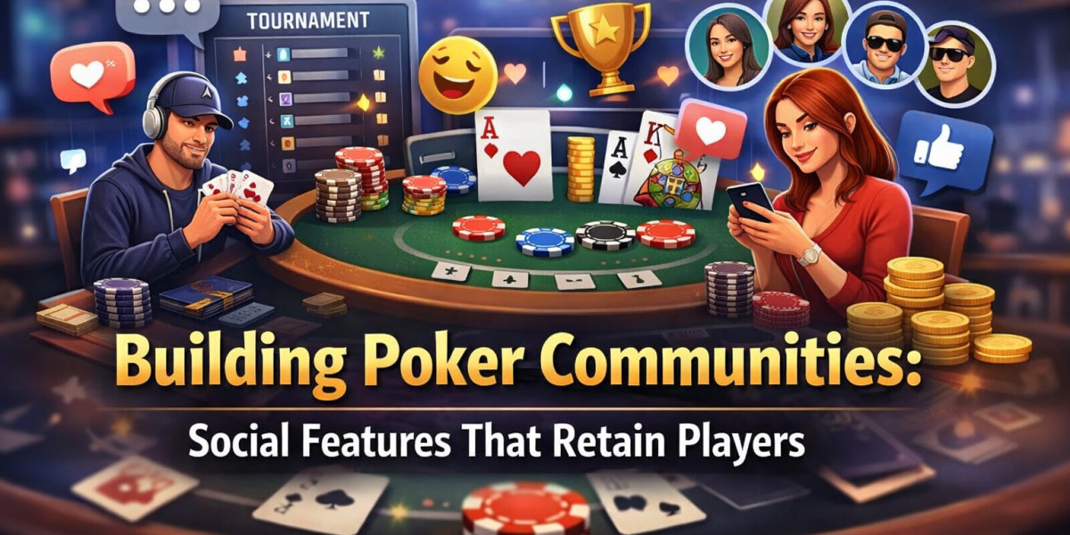 How Social Features Help Build Strong Poker Communities Online