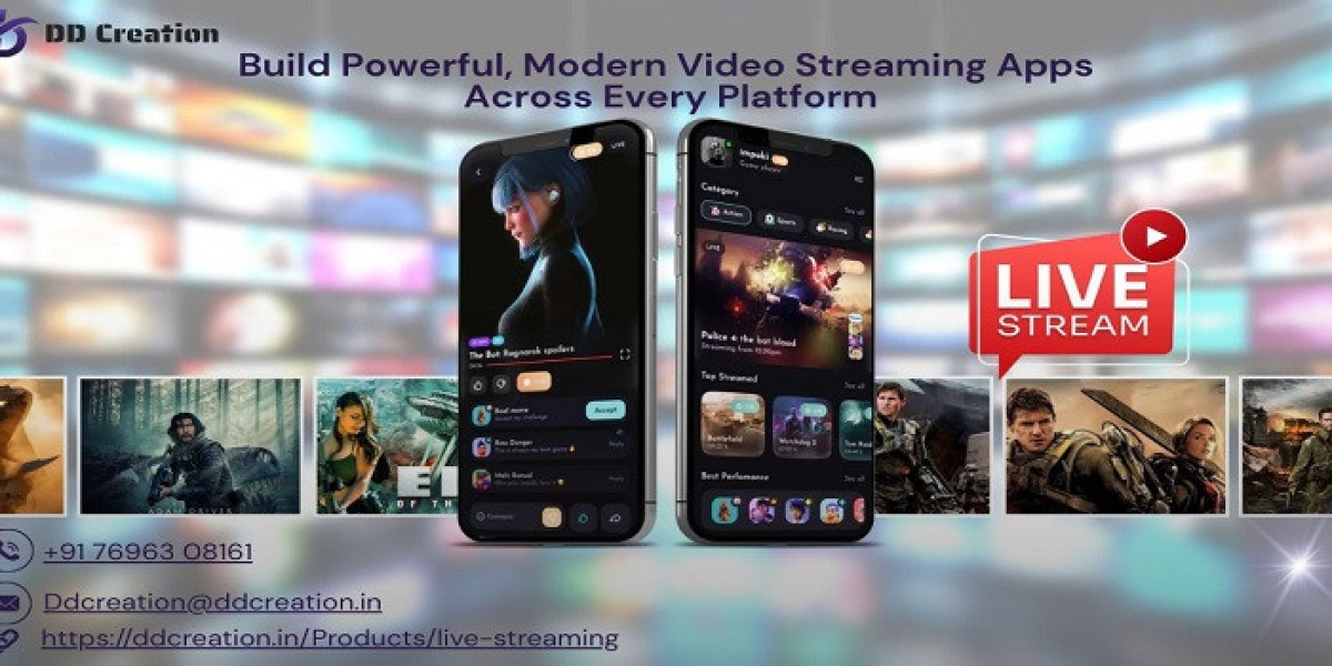 DD Creation’s Expertise in Scalable Live Streaming App Development