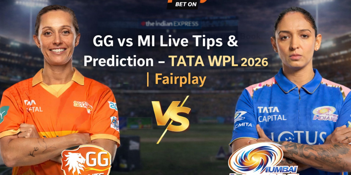 GG vs MI Live Tips & Prediction – TATA WPL 2026 | Fairplay