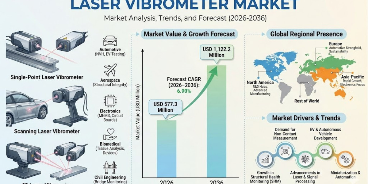 Laser Vibrometer Market Estimates Show USD 1,122.2 million by 2036