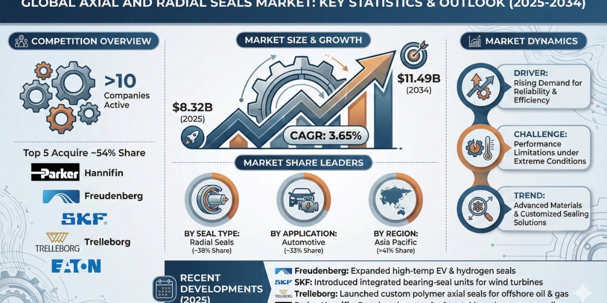 Axial and Radial Seals Market Insights: Key Drivers, Challenges, and Future Growth Prospects 2034|The Report Cube