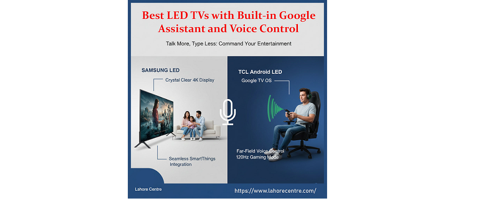 Best LED TVs with Built-in Google Assistant and Voice Control