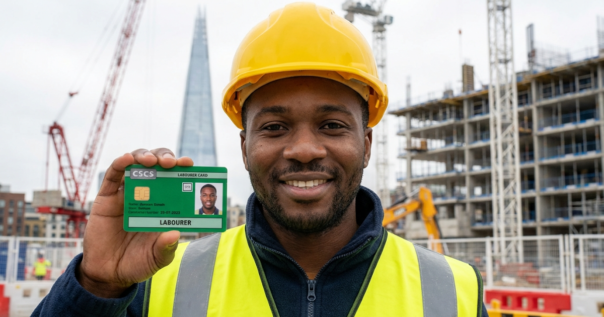 CSCS Green Labourer Card London: How to Apply in 2026 (Step-by-Step Guide + 15 FAQs)