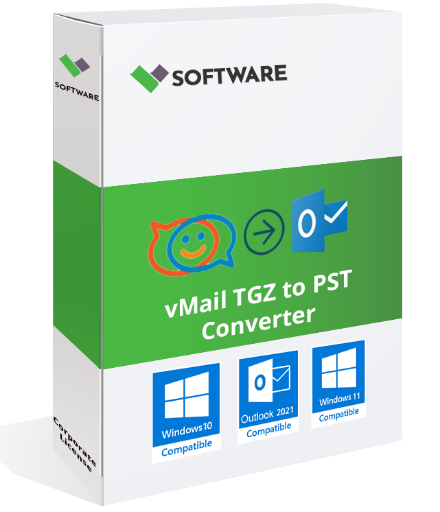vMail TGZ to PST Converter | Export Zimbra Mail to Outlook PST File