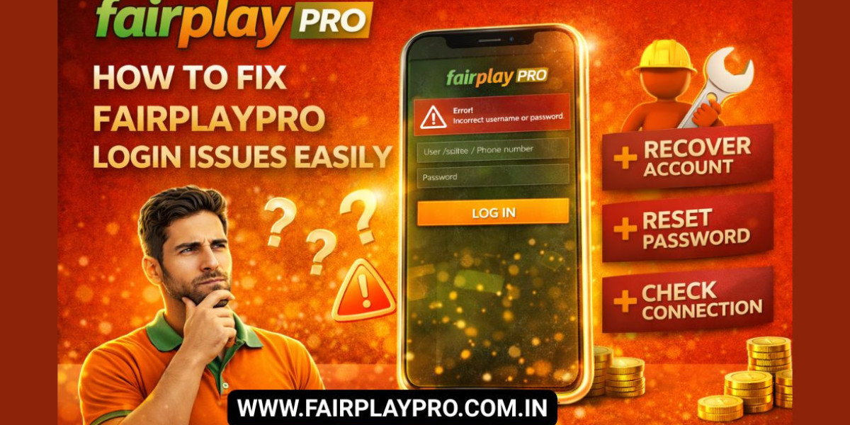 How to Fix Fairplaypro Login Issues Easily