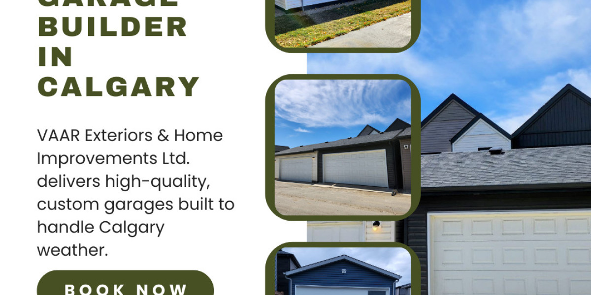 Garage Builder in Calgary – V AAR Exteriors & Home Improvements Ltd