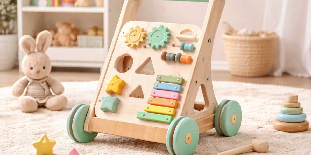 Benefits of a Wooden Baby Walker for Early Mobility