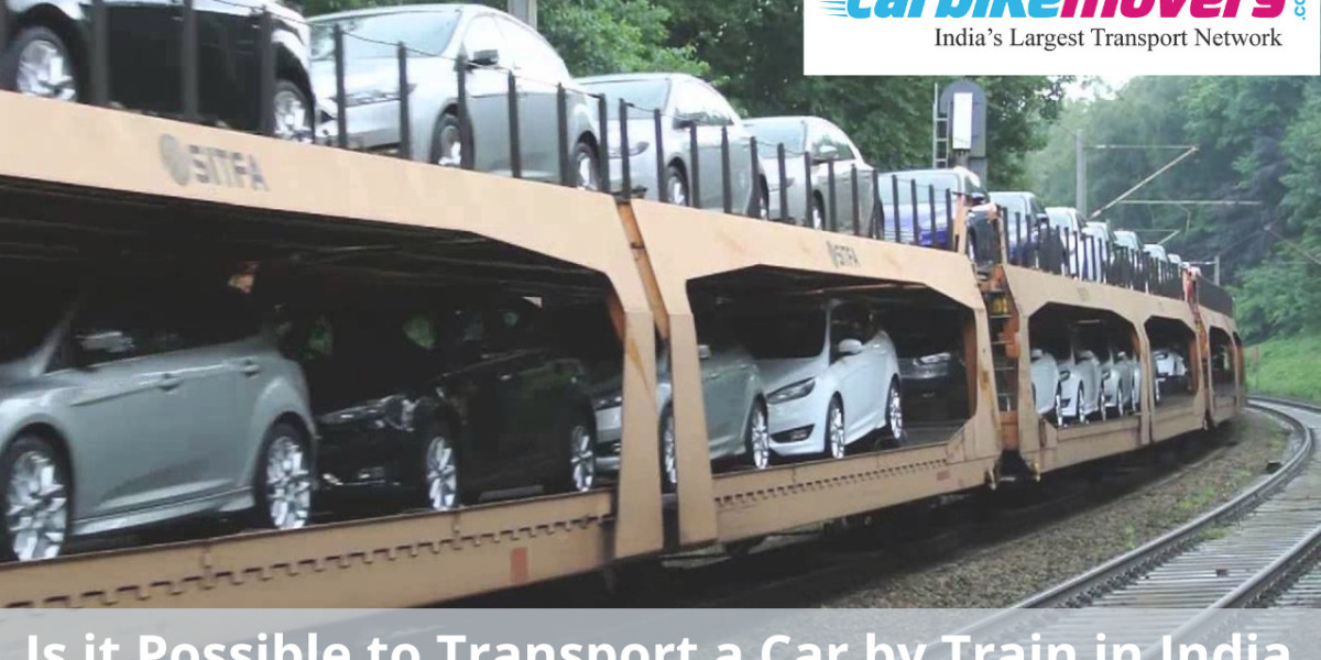 is possible to transport a car by train in India