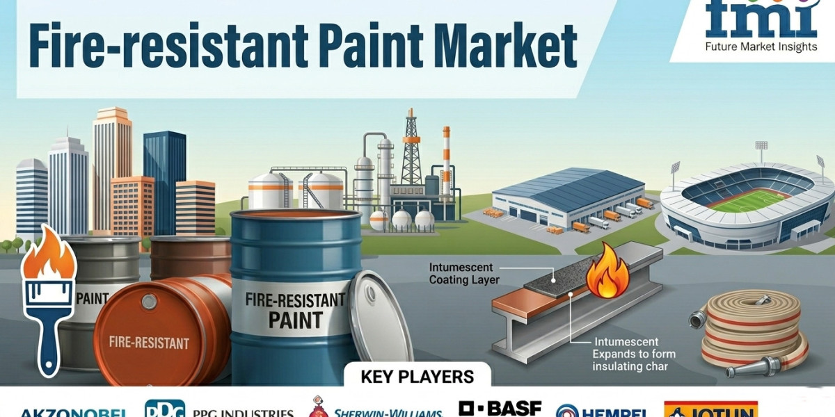 Fire-Resistant Paint Market Trends, Growth Analysis and Forecast Outlook (2026–2036)