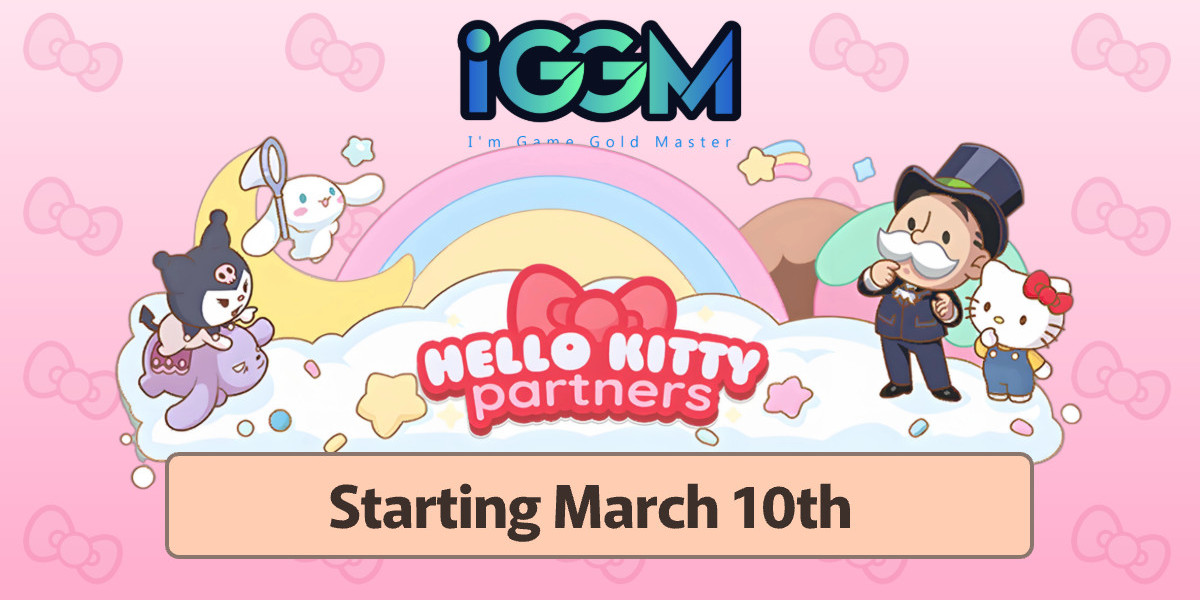 IGGM's Hello Kitty Partners Slot for March 10th is Now Open for Pre-Order, With 1-4 Slots Available!