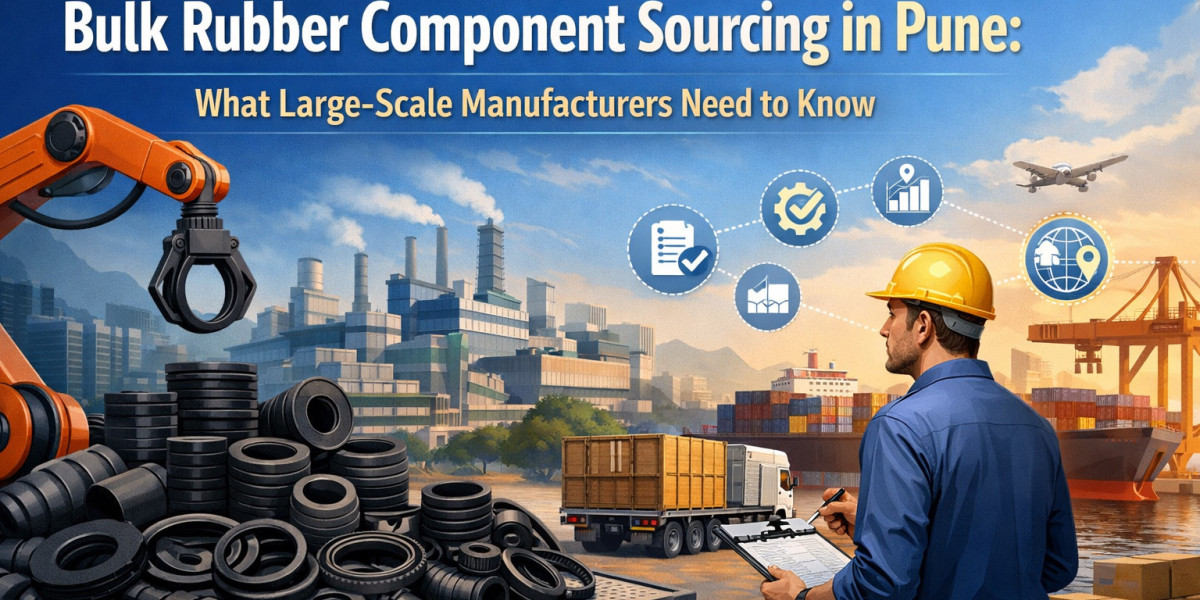 Bulk Rubber Component Sourcing in Pune: What Large-Scale Manufacturers Need to Know