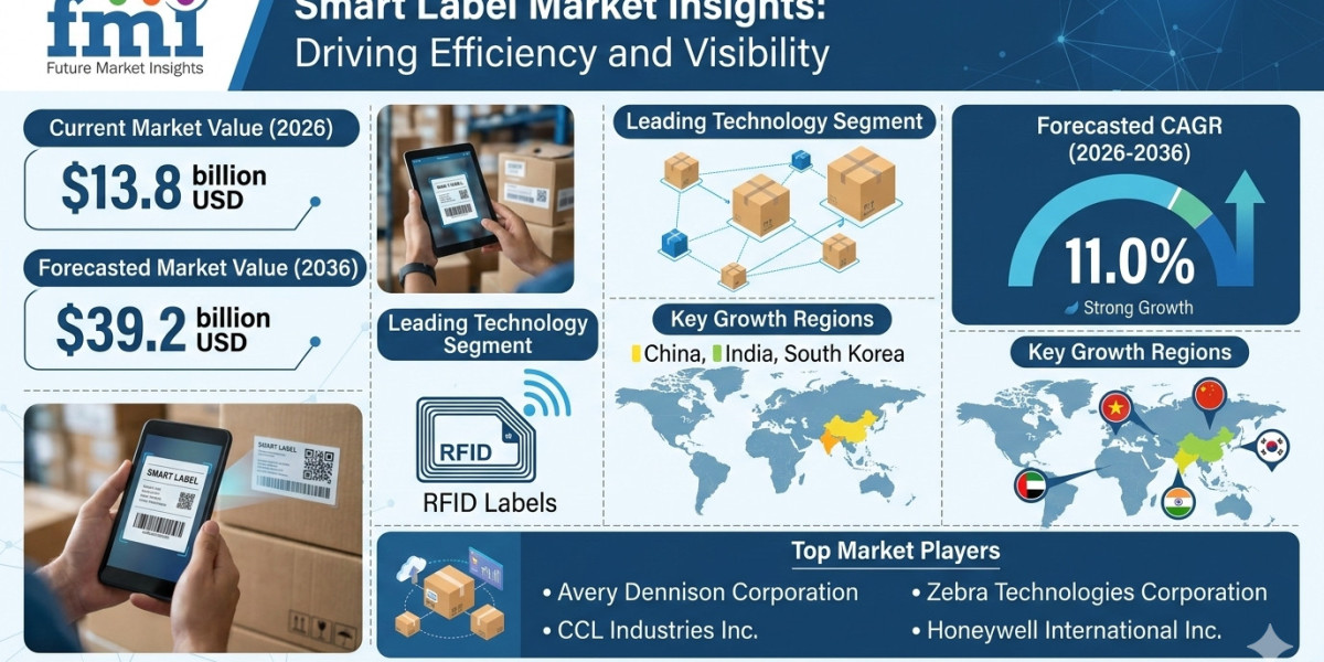 Smart Label Market to Reach USD 3.80 Billion by 2036