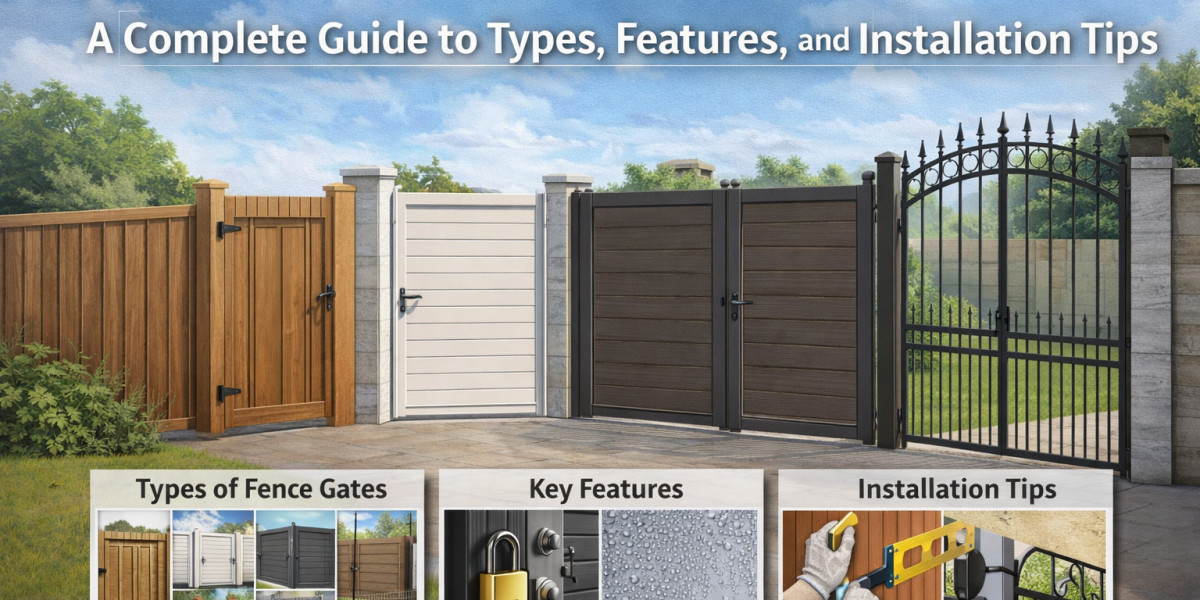 Fence Gates: A Complete Guide to Types, Features, and Installation Tips