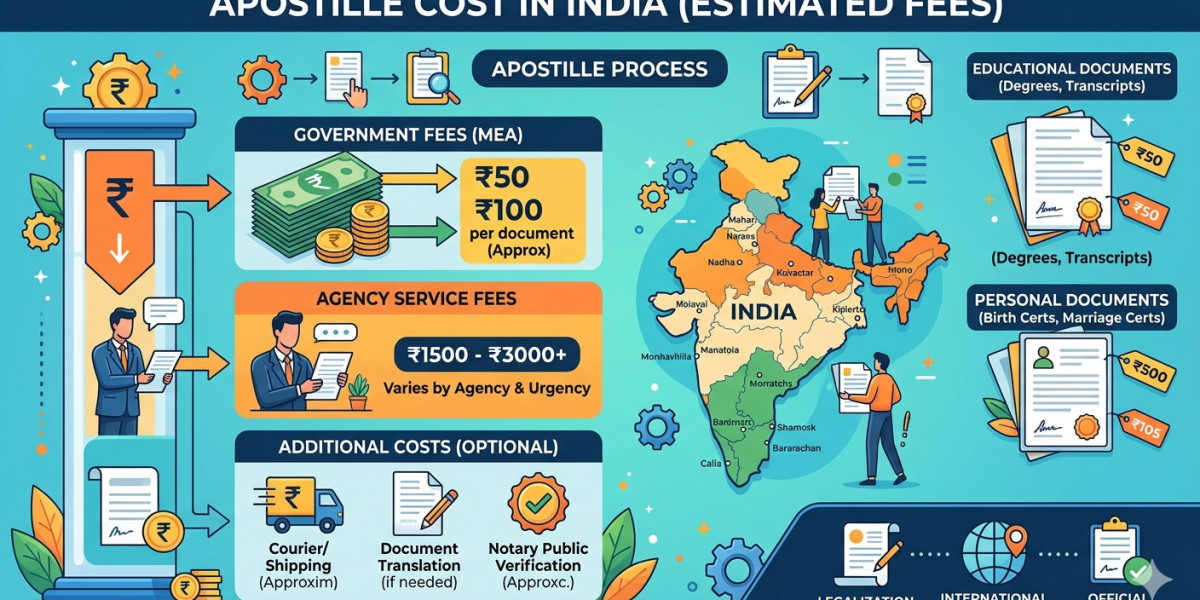 Apostille Cost in India: State-Wise & Document-Wise Guide