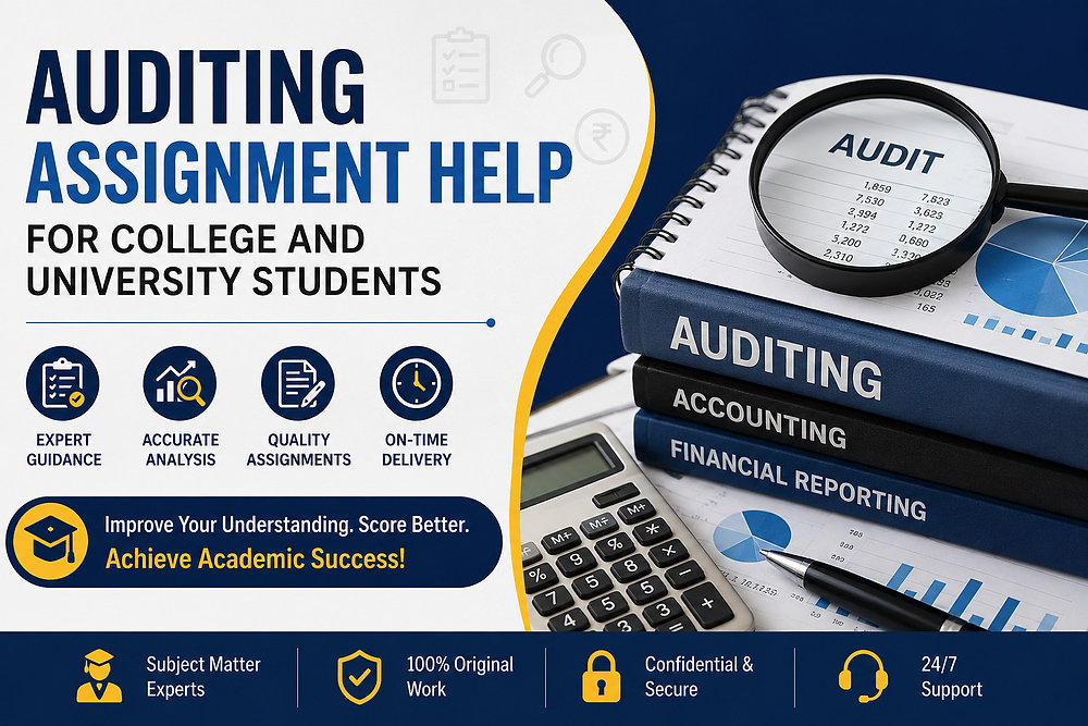 Auditing Assignment Help for College and University Students